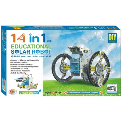 Ekta 14-in-1 Educational Solar Robot Kit