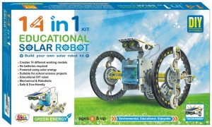Ekta 14-in-1 Educational Solar Robot Kit